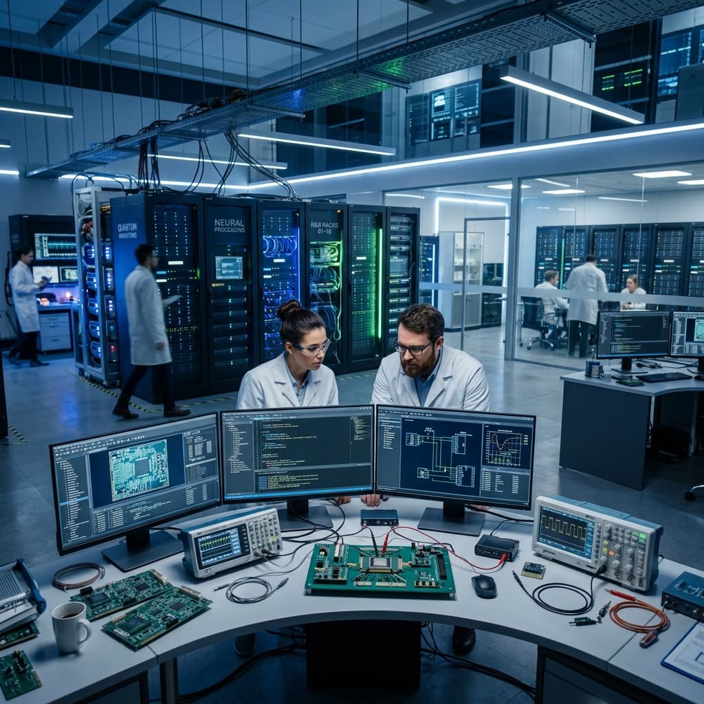 Digital technology platforms and holographic AI interface